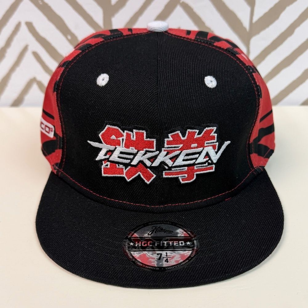 NWT Tekken Fitted Baseball Cap Video Game Hat Size 7-1/4